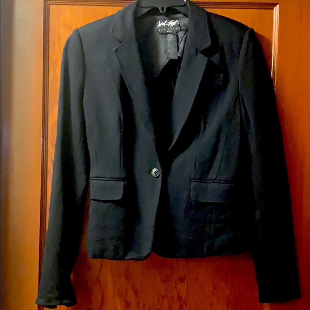 Lord & Taylor fitted black Suit Jacket